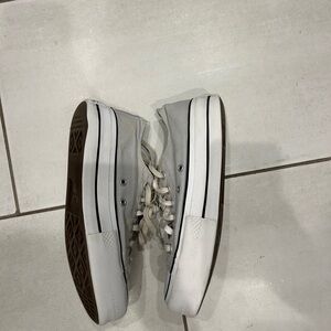 Platform converse grey size women’s 8